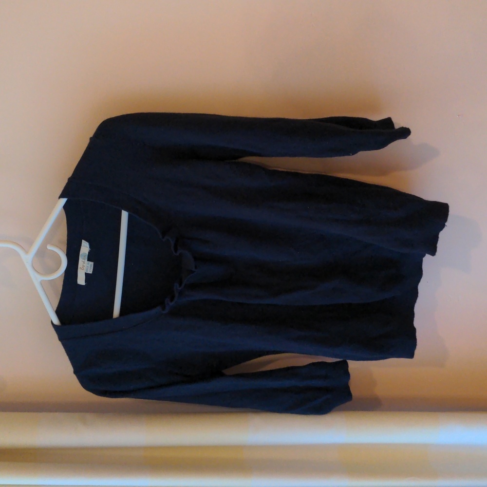 Boden 3/4 sleeve sweater (navy)